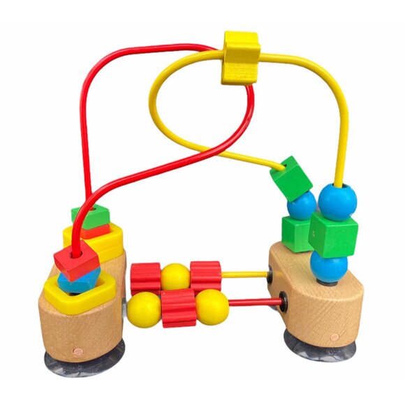 Melissa and Doug My First Bead Maze Baby Toddler Toy - Picture 1 of 11